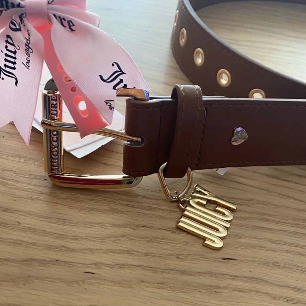 NWT🤩Juicy Couture Tan Sizes S-XL Belt for Women
